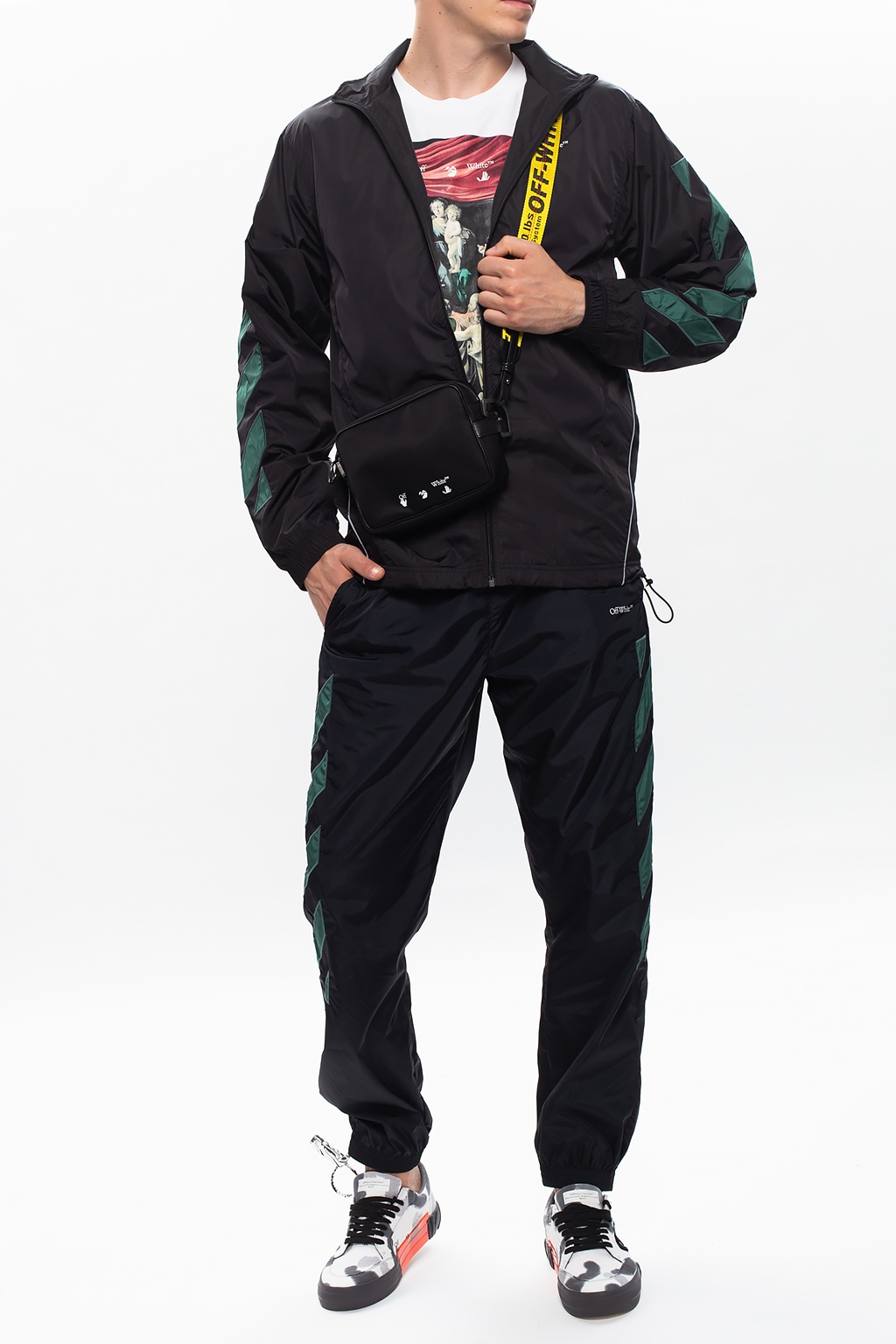 Track jacket with logo Off - White - SchaferandweinerShops
